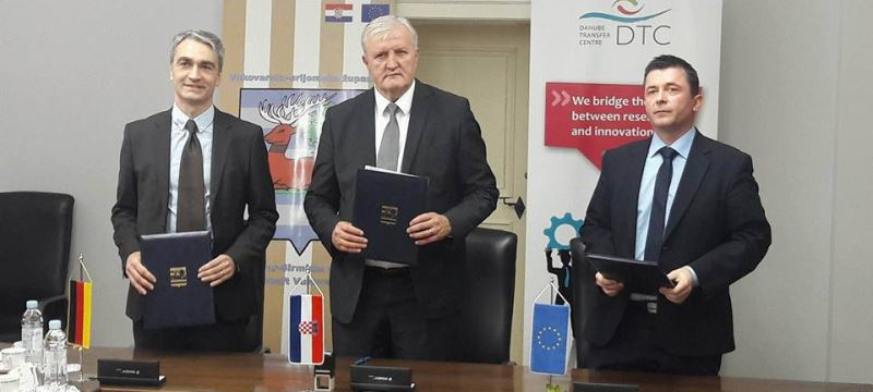 Potpisan Memorandum o razumijevanju između Vukovarsko-srijemske županije, njemačke tvrtke Steinbeis 2i GmbH sa Centrom kompetencija d.o.o.