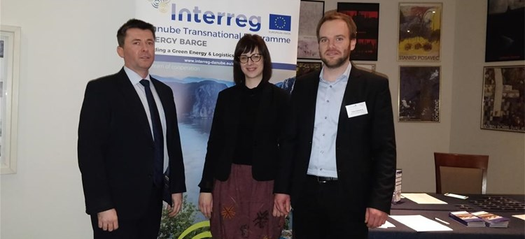 Predstavljanje projekta Made in Danube na radionici projekta Energy Barge