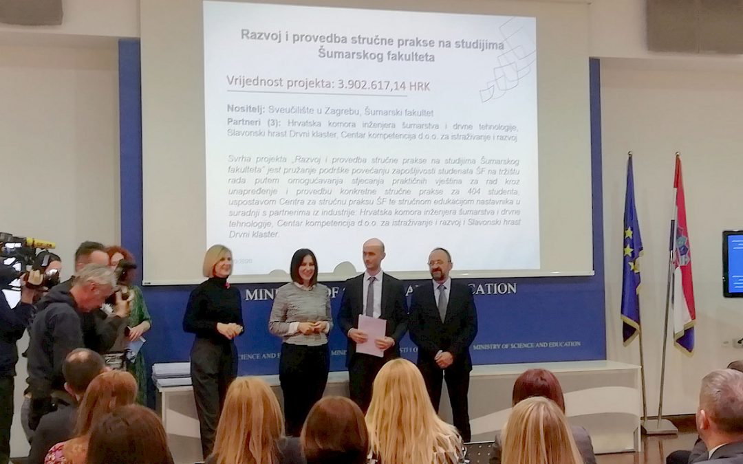 Project “Development and implementation of professional practice in the frame of studies at the Faculty of Forestry” started