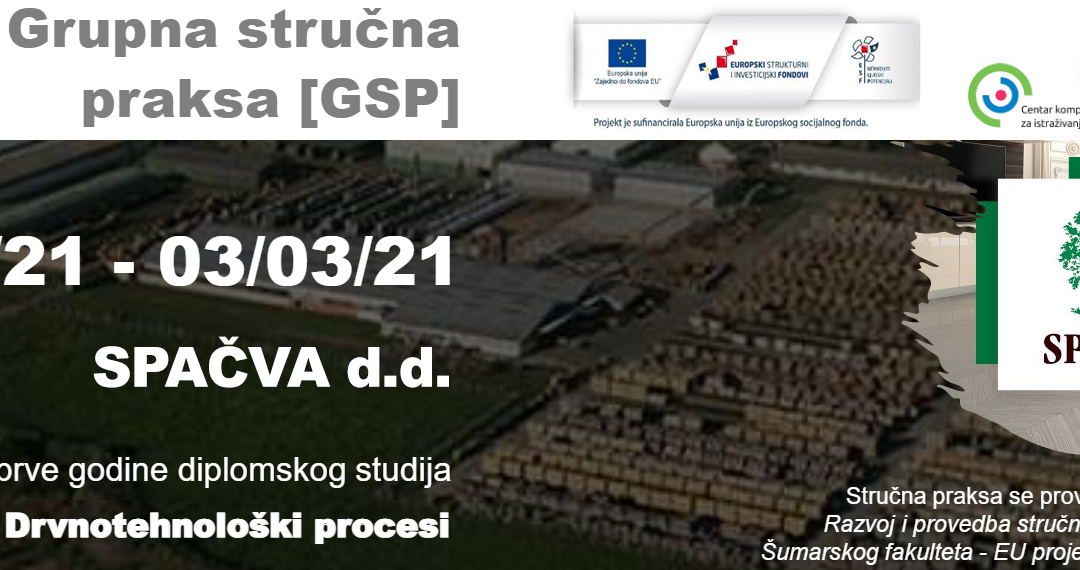 Odradi stručnu praksu u Spačvi!